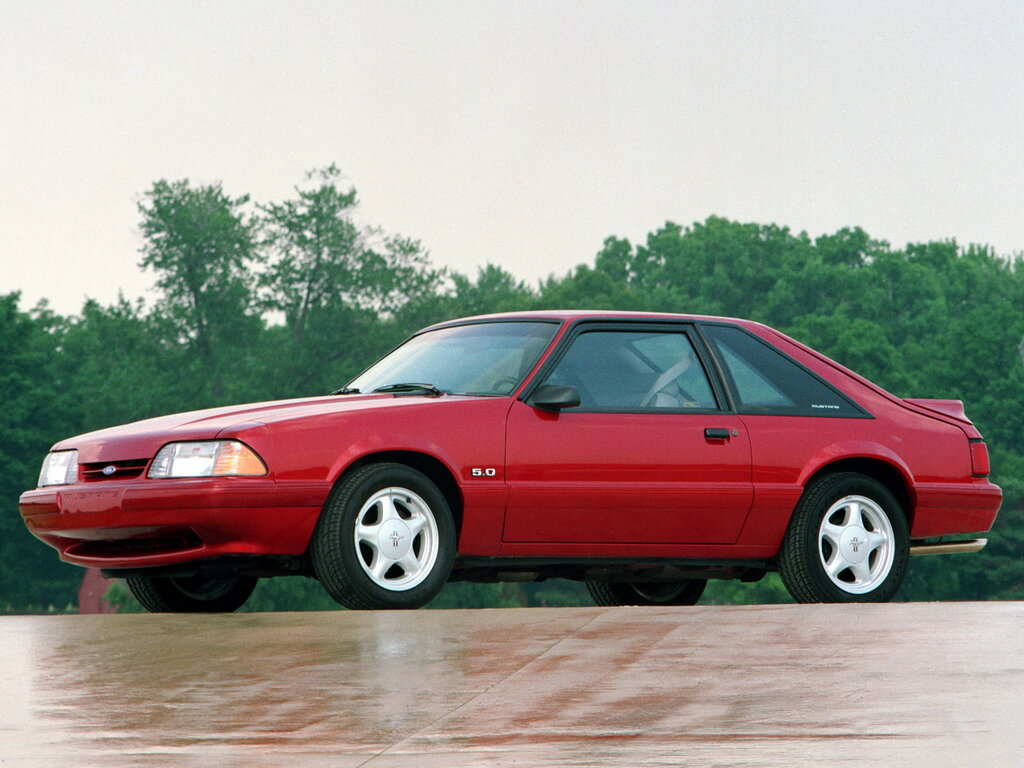 Ford Mustang (61B) 3 поколение, 2-й рестайлинг, хэтчбек 3 дв. (08.1986 - 09.1993)